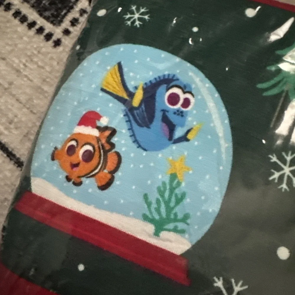 NWT Little Sleepies DISNEY Pixar SNOW GLOBES Large Triple Layered CLOUD BLANKET